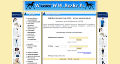Desktop Screenshot of bezrp.pl