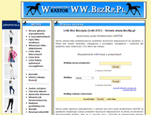 Tablet Screenshot of bezrp.pl